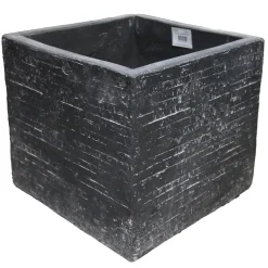 Pot Utah cubi graphite 23 cm