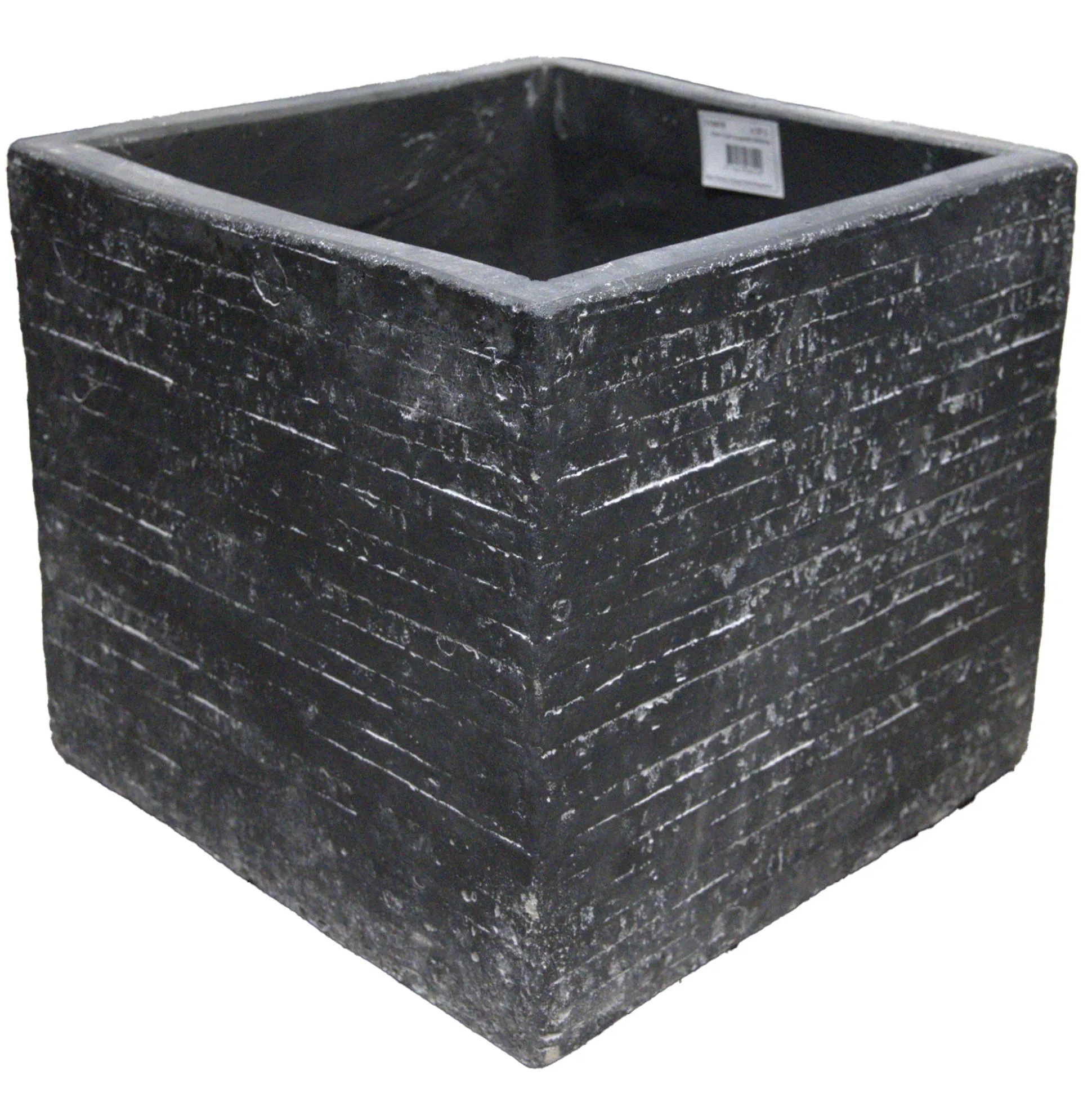 Pot Utah cubi graphite 23 cm