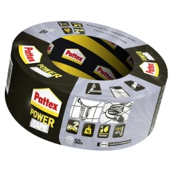 Power tape 50Mx50mm grijs Pattex