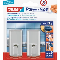 Powerstrips haak L classic chroom