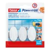 Powerstrips haak S ovaal wit