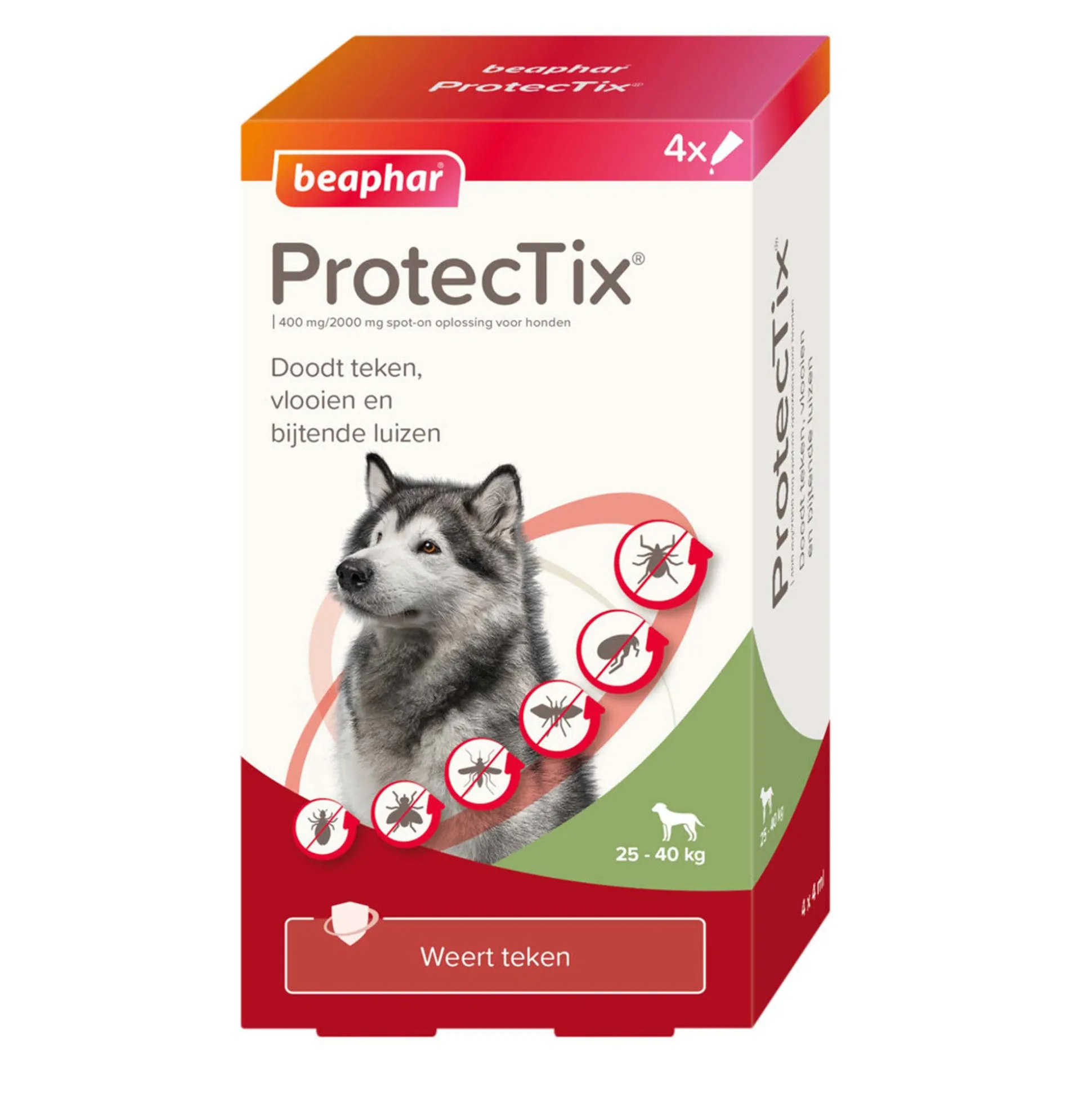 ProtecTix hond 25-40kg Beaphar
