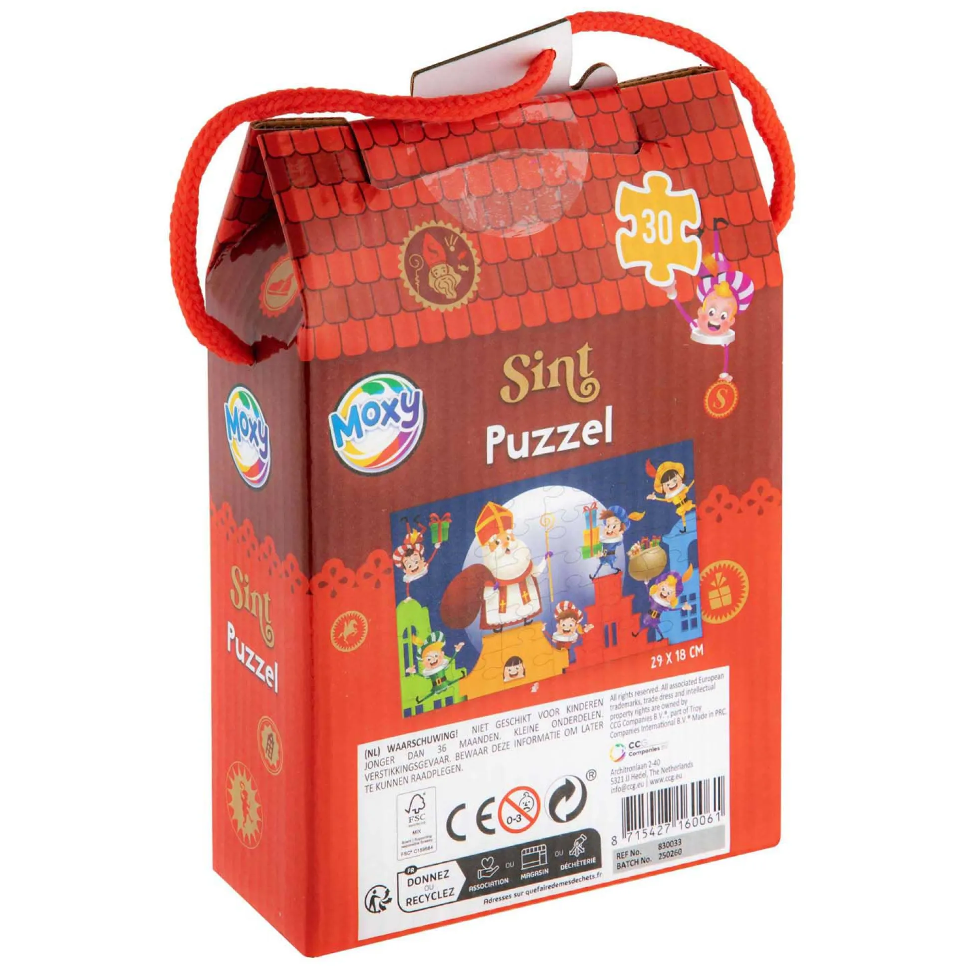Puzzel sint 30st.