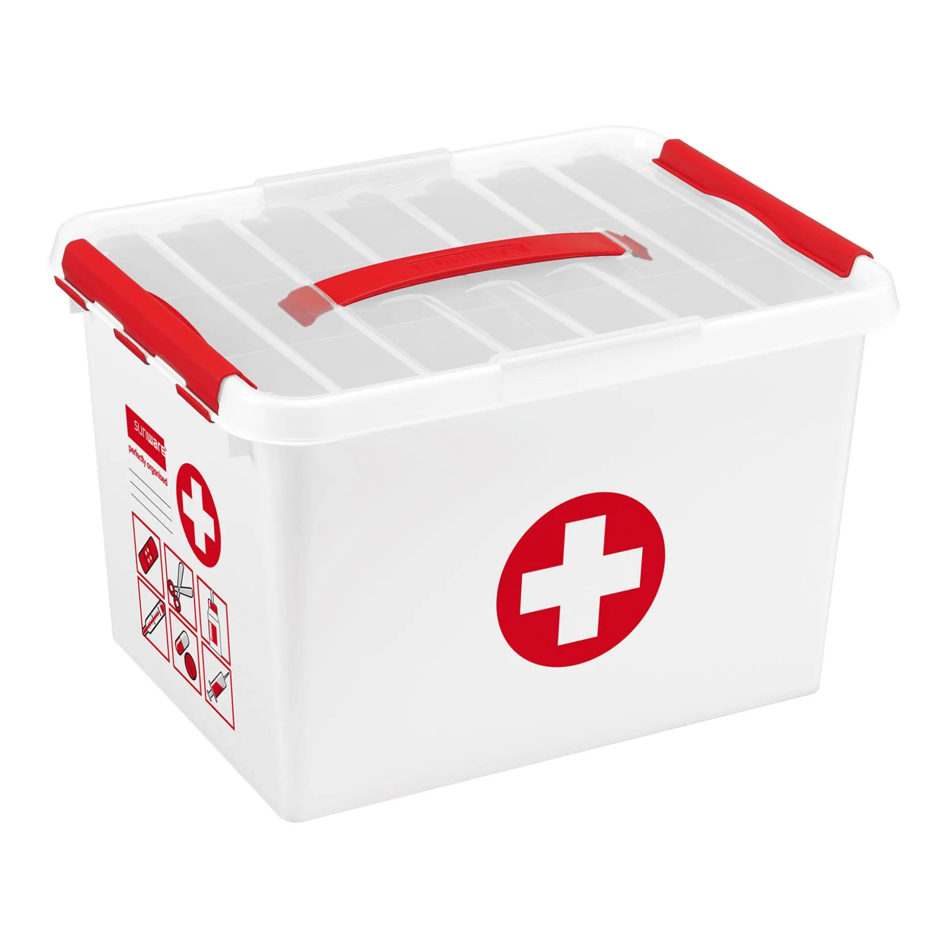 Q-Line first aid box 22L Sunware
