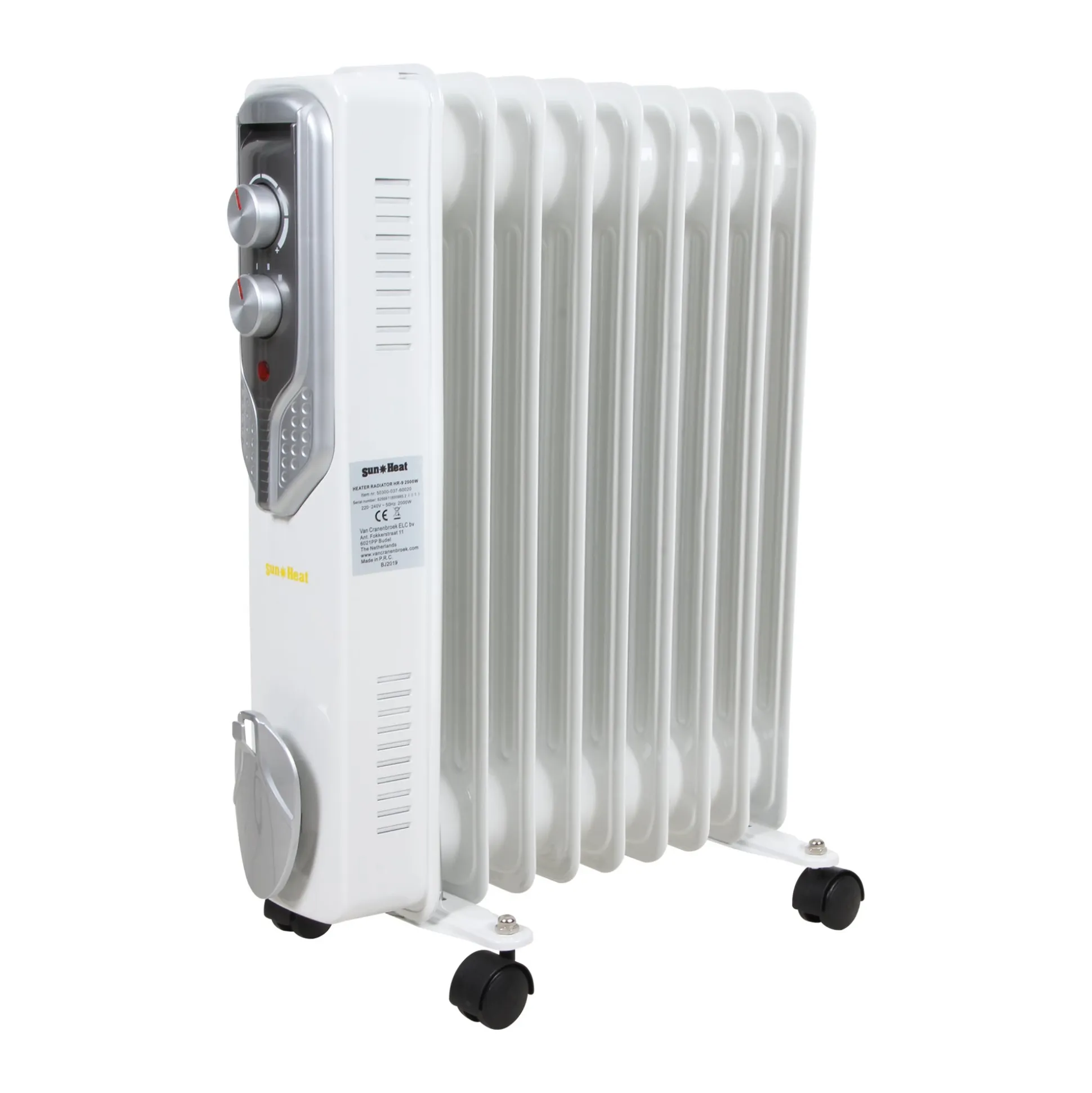 Radiatorheater HR-9 2000W Sun Heat