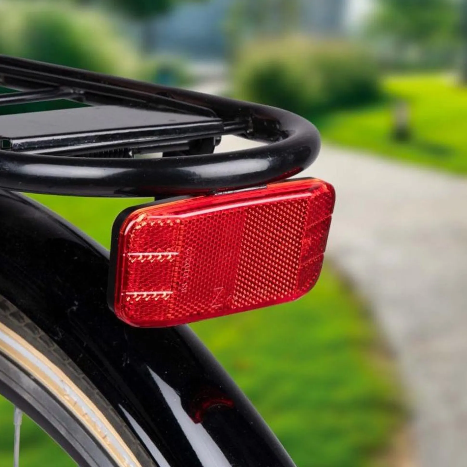 Reflector fiets achter Dunlop
