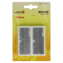 Reflektor RH 70x28mm wit 2st TP-029
