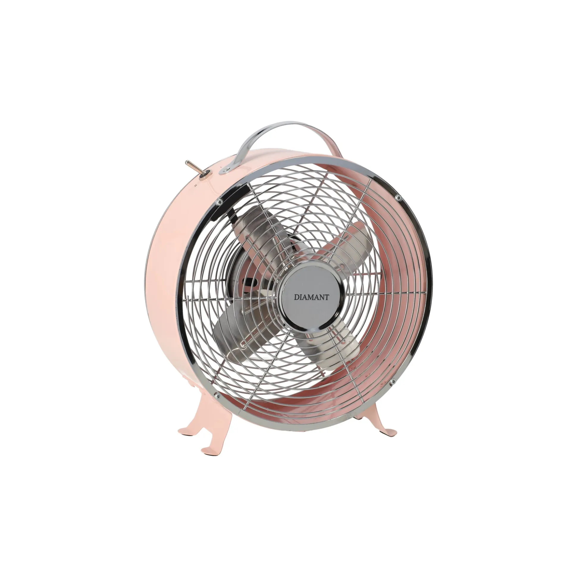 Retro ventilator groen-roze Diamant