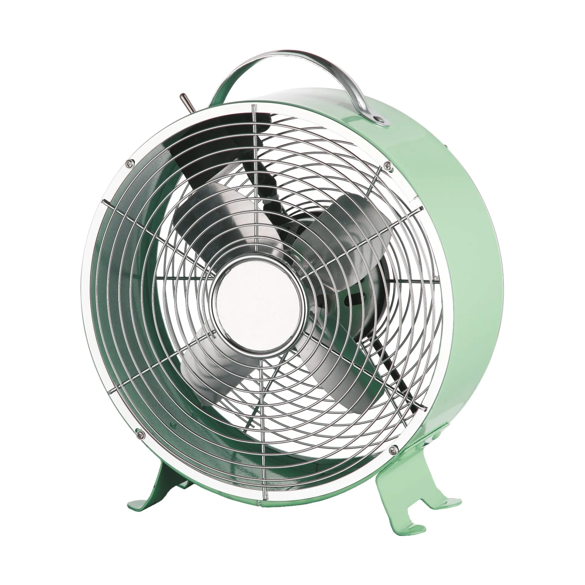 Retro ventilator groen-roze Diamant