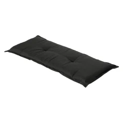 Rib black bankkussen 180x48