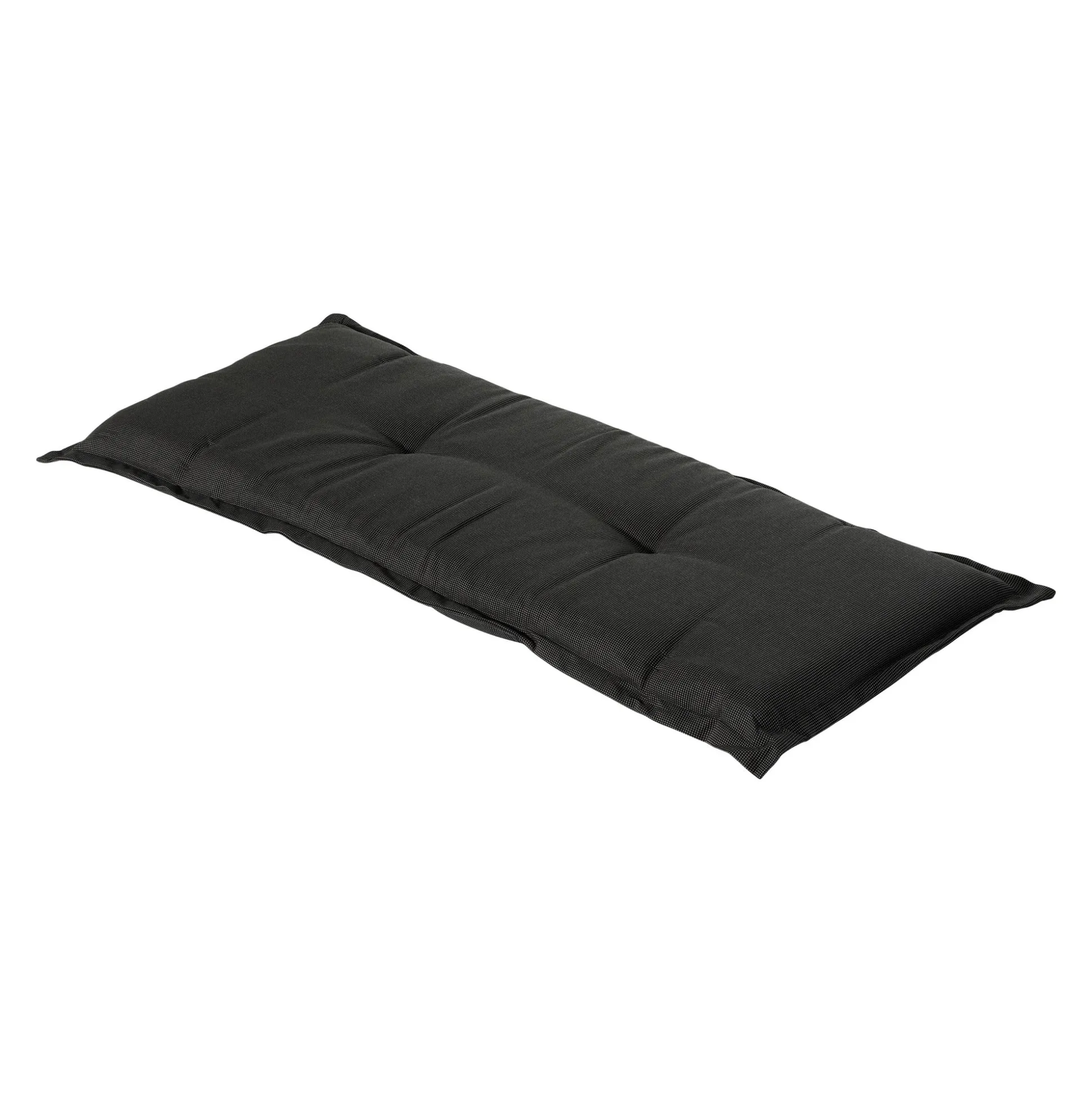 Rib black bankkussen 180x48