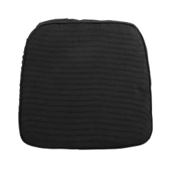 Rib black F115 Lisboa wicker kussen