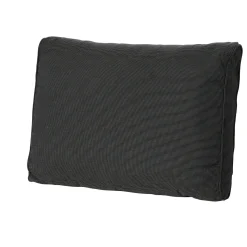 Rib black F115 lounge soft 60x40 rug