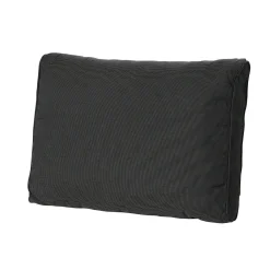 Rib black F115 lounge soft 73x40 rug