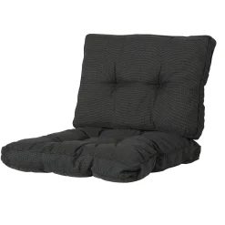 Rib black F115 loungek 60x60 zit