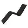 Rib black ligbedkussen 65x200
