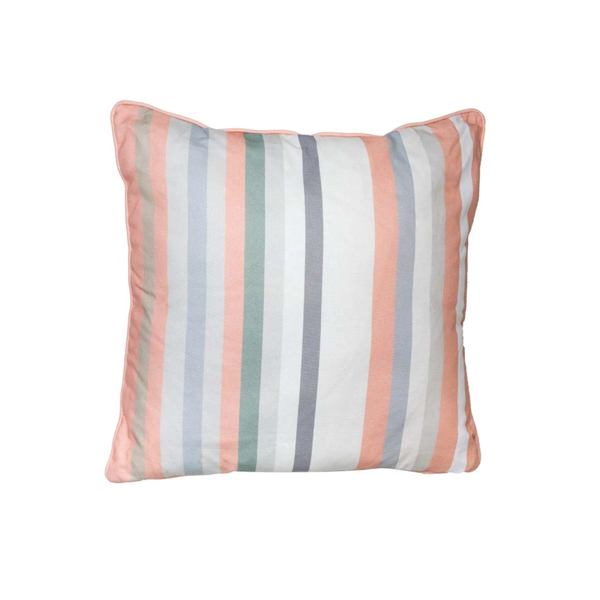 Righe salmone C458 50x50 pillow pp