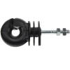 Ringisolator metalen paal
