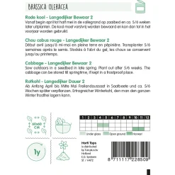 Rodekool langedijker bewaar 2 zaad