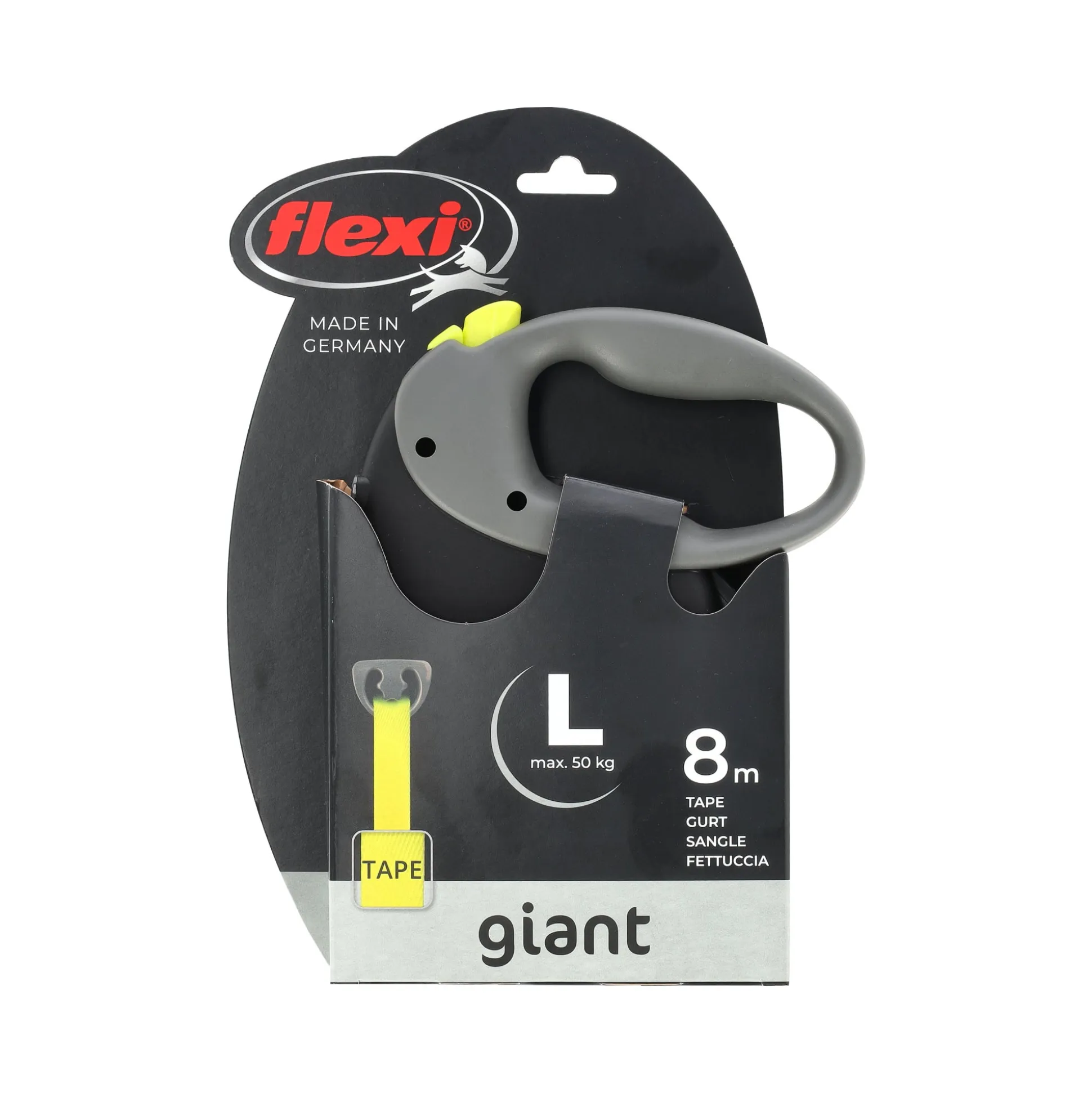 Rollijn tape L 8m gigant neon