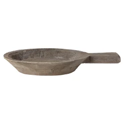 Schaal hout rond 23 cm