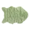Schapenvel deco 60 x 90 cm mint groen