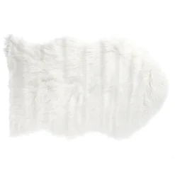 Schapenvel deco 60 x 90 cm offwhite