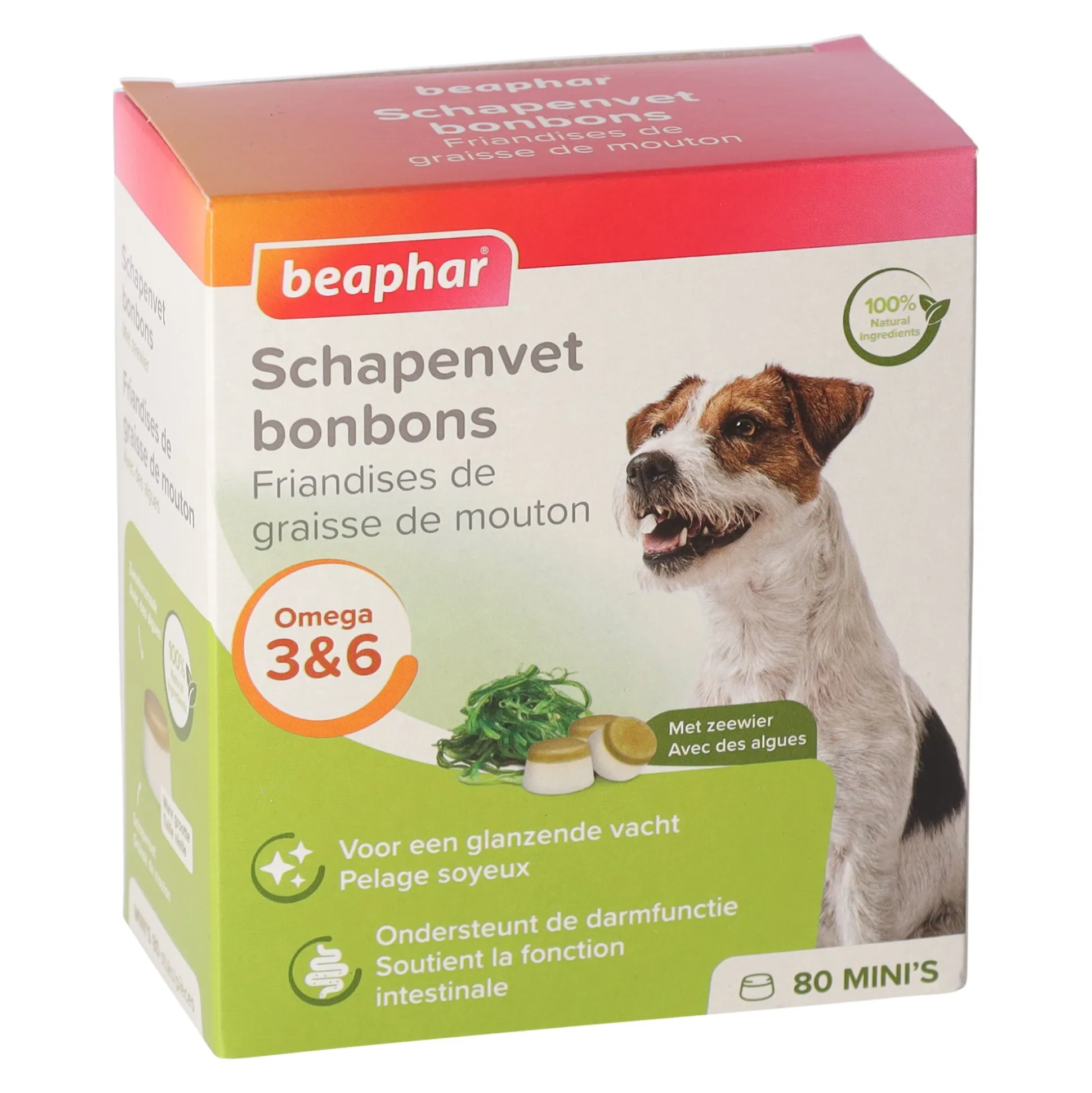 Schapenvet bonbons mini zeewier