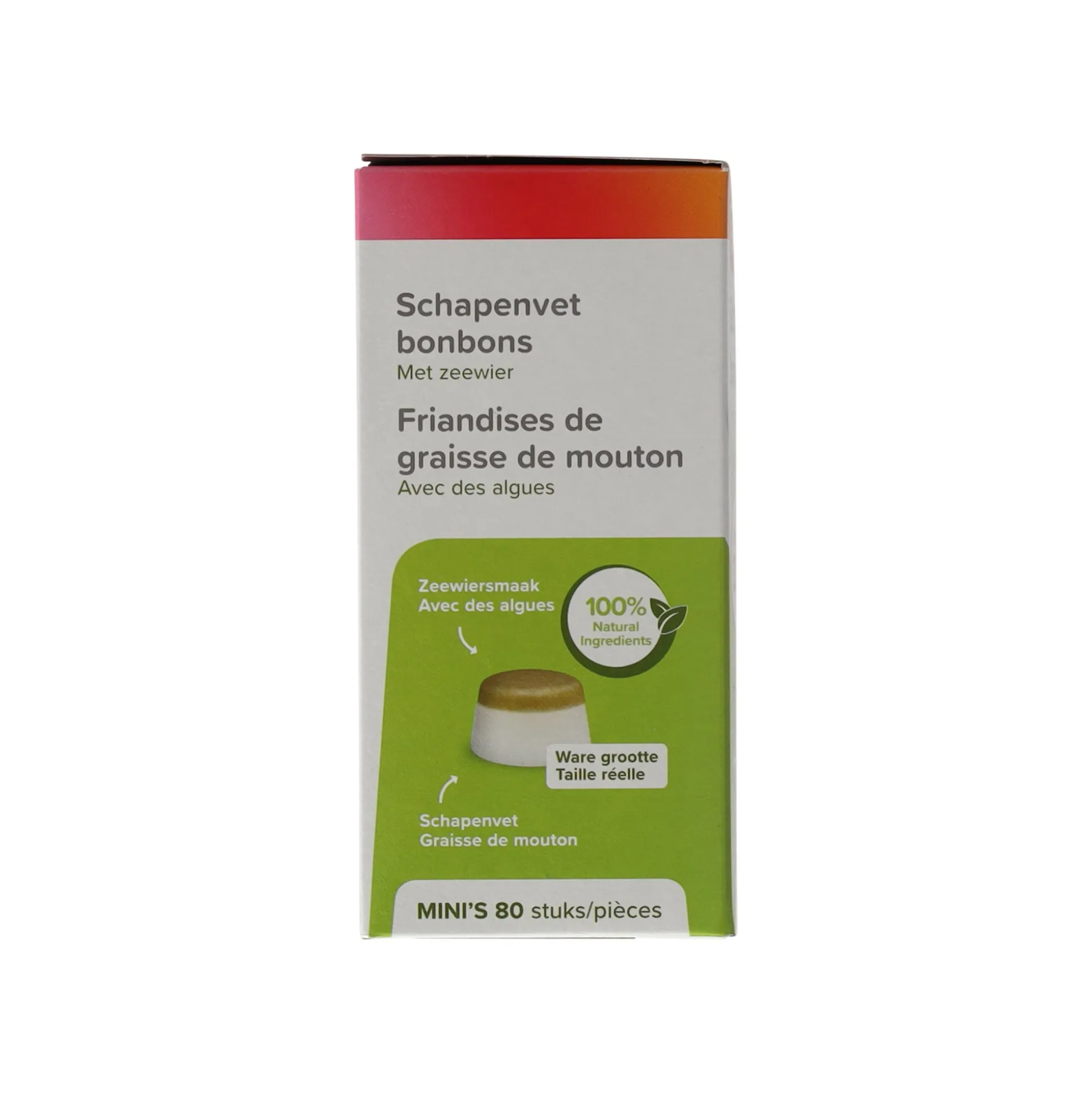 Schapenvet bonbons mini zeewier