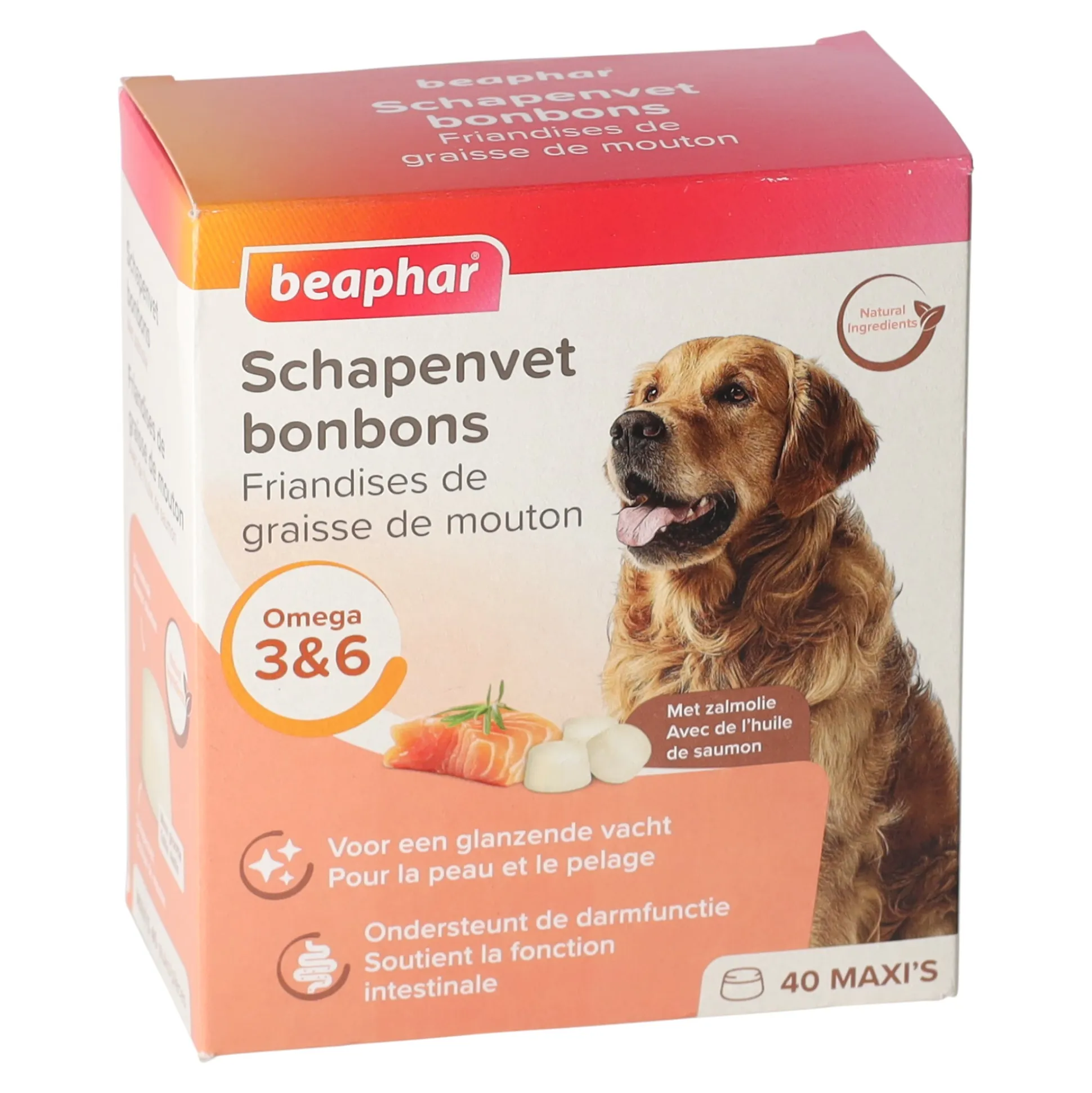 Schapenvet bonbons zalm Beaphar