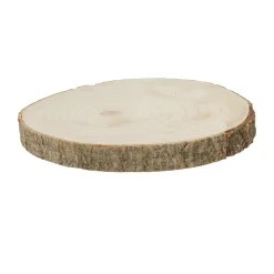 Schijf Hout Deco Berk 30 cm