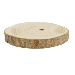 Schijf paulownia rond 20 cm