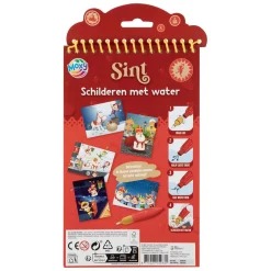Schilderen met water Sint