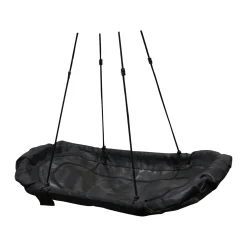 Schommelboot 140cm zwart