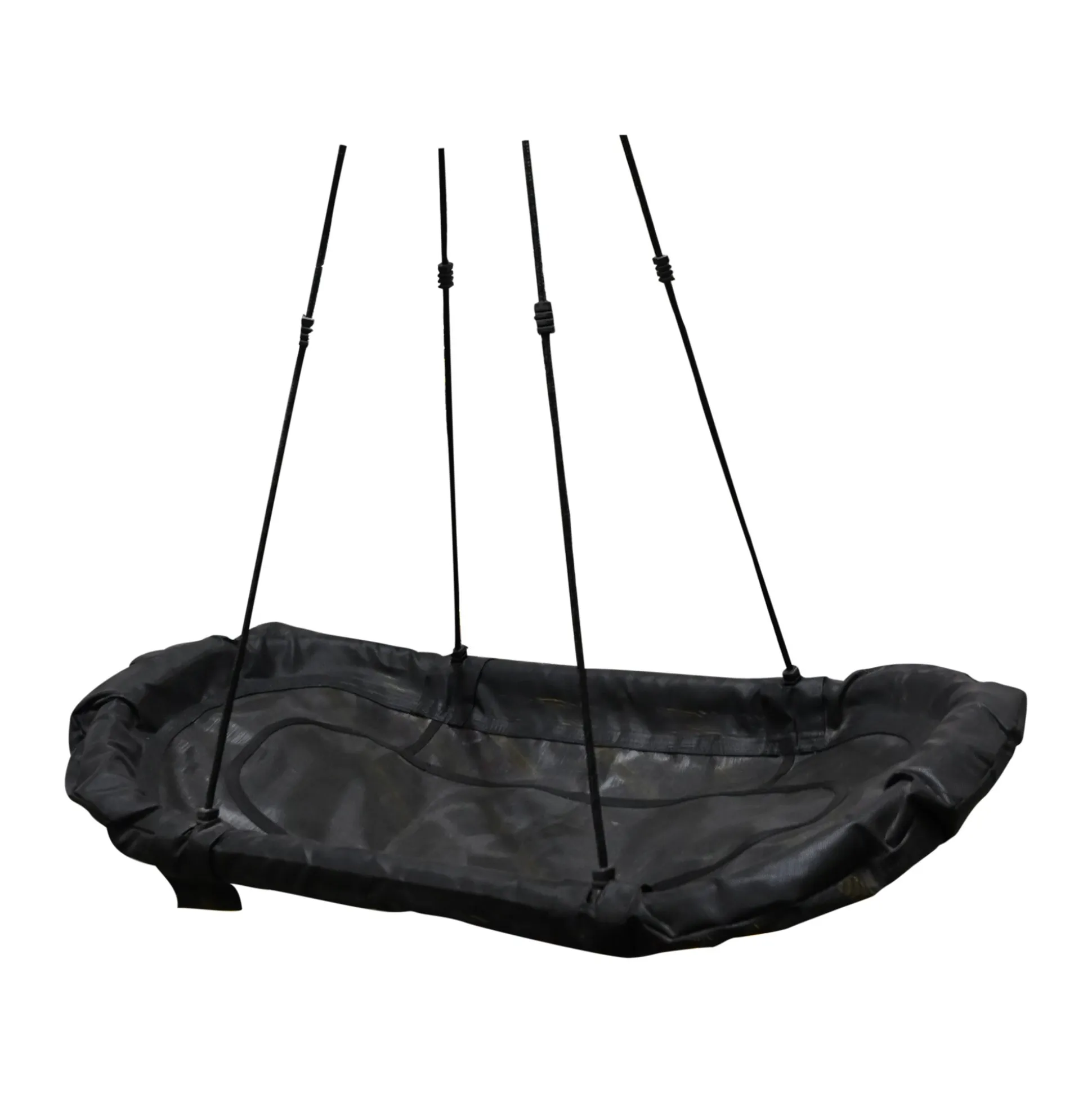 Schommelboot 140cm zwart