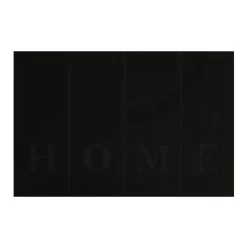 Schoonloopmat Home zwart 40x60 cm