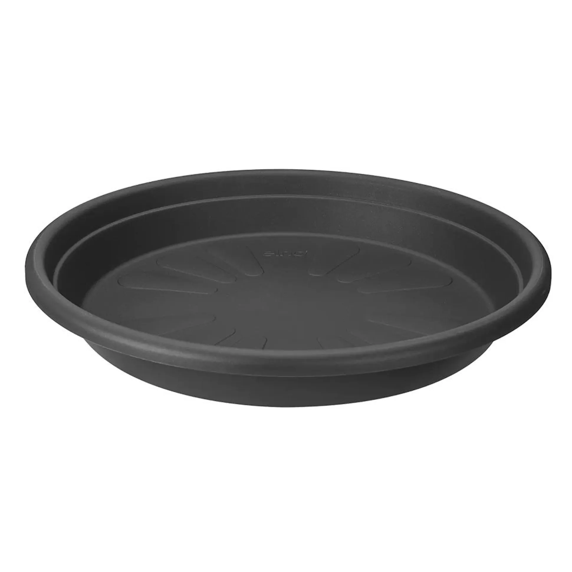 Schotel rond 35 cm intense black