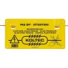 Schrikdraad bord pas op KO-65