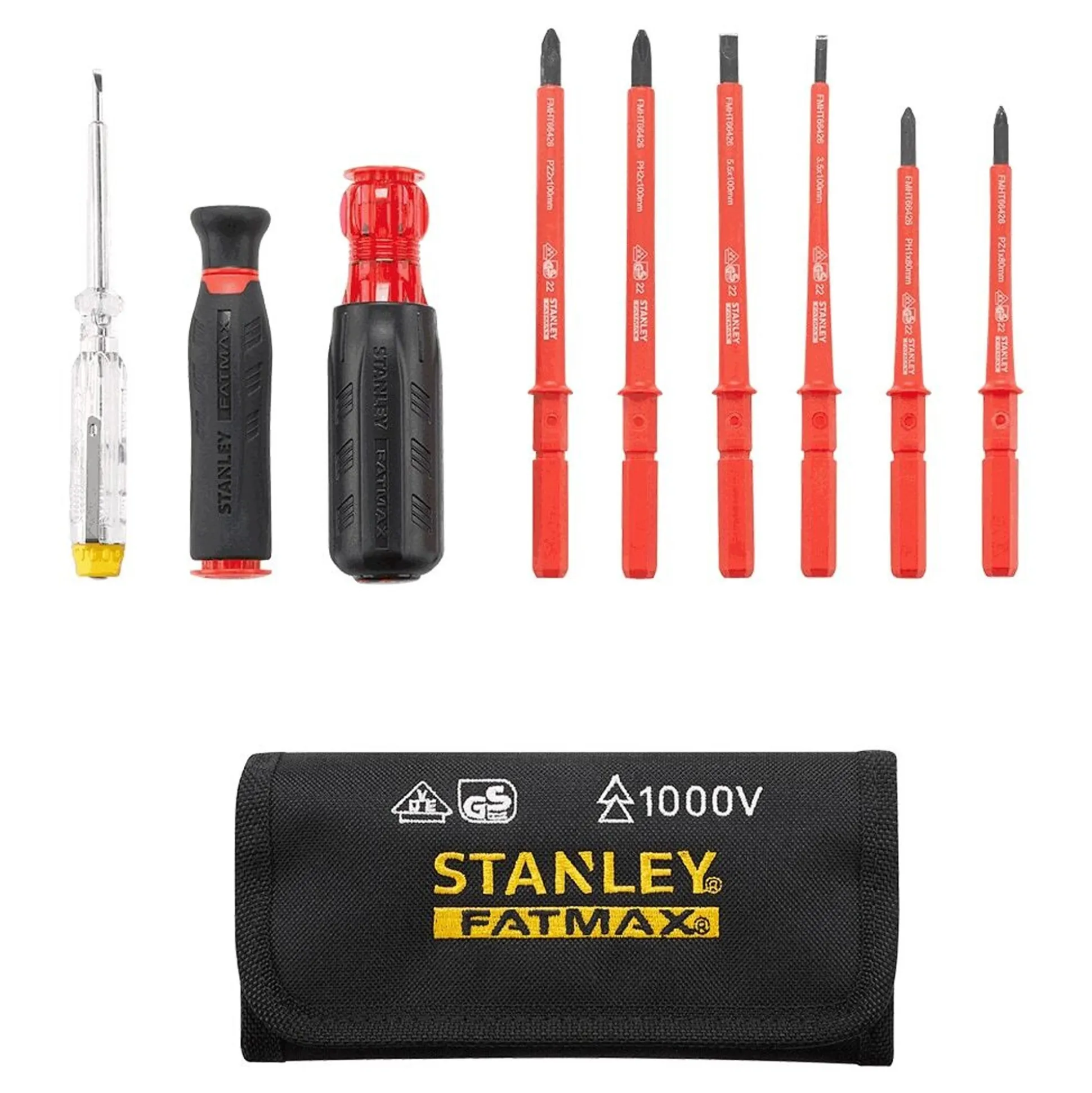 Schroevendraaierset 10-delig VDE Stanley