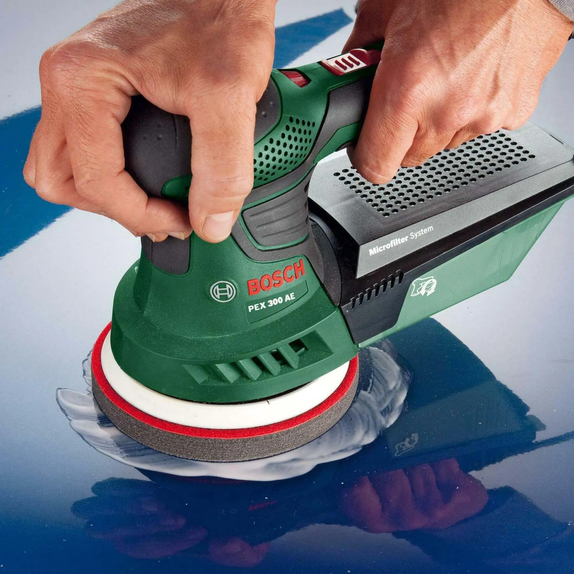 Schuurmachine excentrisch PEX300AE micro Bosch