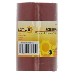 Schuurpapier rol hout 115 mm x 5 m x K180