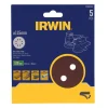 Schuurschijf Ø115mm K120 5st. Irwin