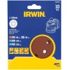 Schuurschijf Ø125mm 10st. Irwin