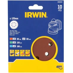 Schuurschijf Ø125mm 10st. Irwin