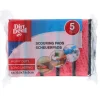 Schuursponsje premium 105x75x30mm 5st Dirt Devil