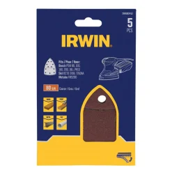 Schuurstrook 105 x 150 mm K80 5st. Irwin
