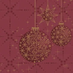 Servet 33 x 33 cm Gilded Bauble