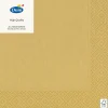 Servet 33 x 33 cm gold 20st