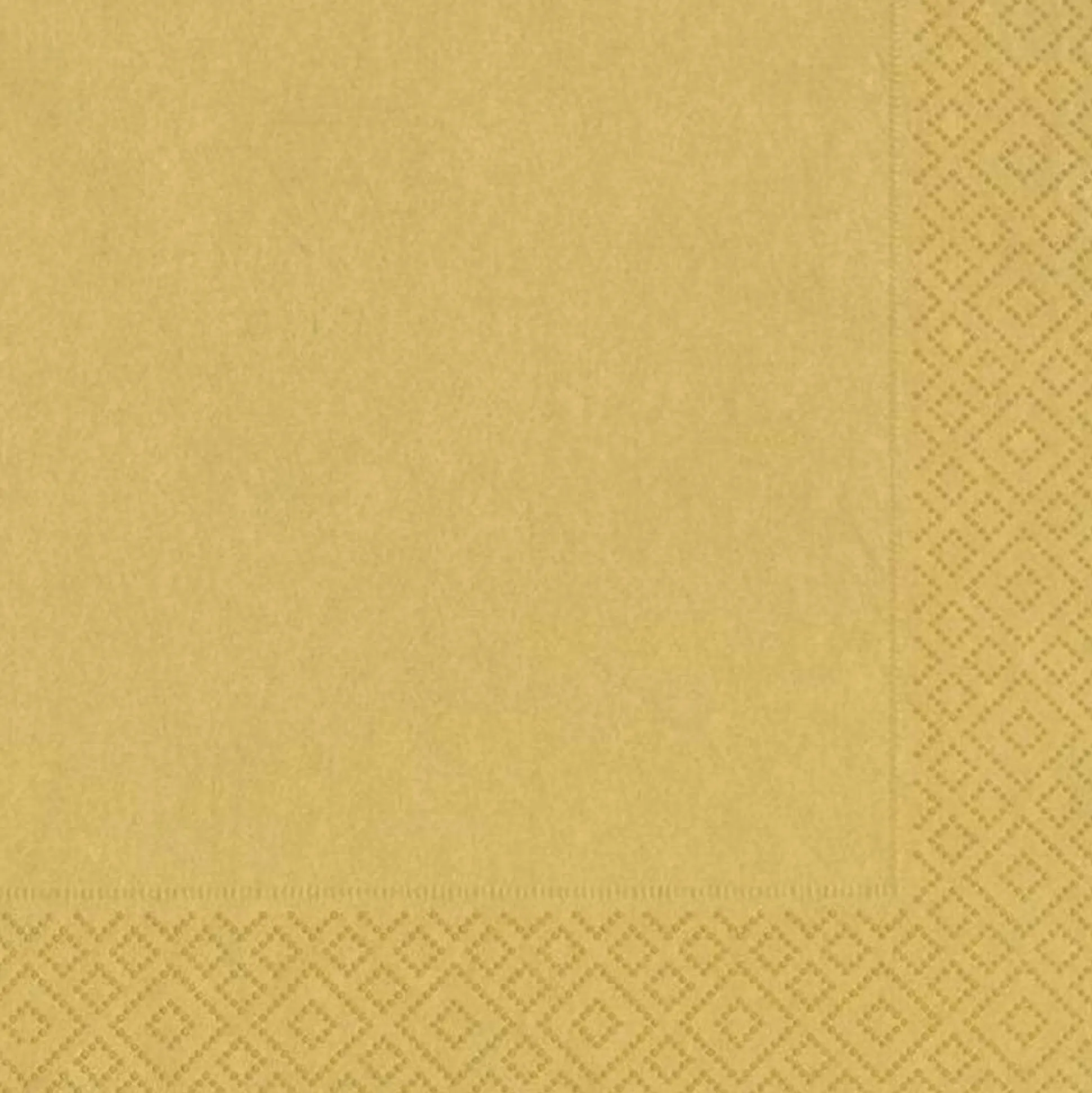 Servet 33 x 33 cm gold 20st