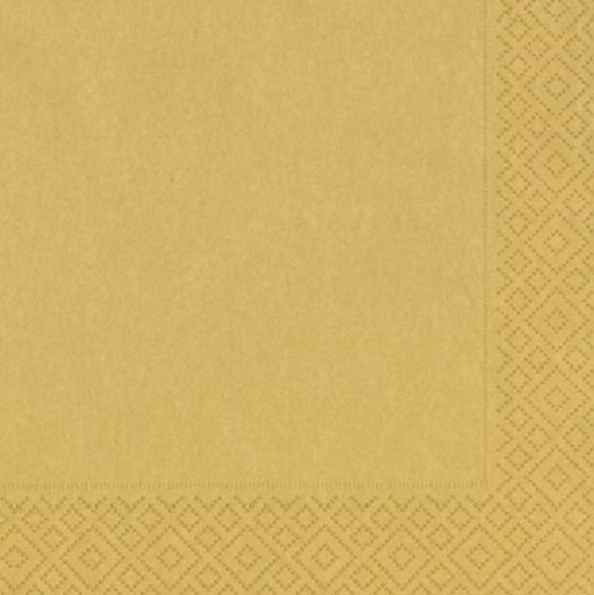 Servet 33 x 33 cm gold 20st